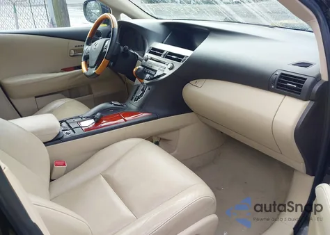 2012 Lexus Rx 350 z USA, uszkodzony, nr VIN 2T2BK1BA0CC138979